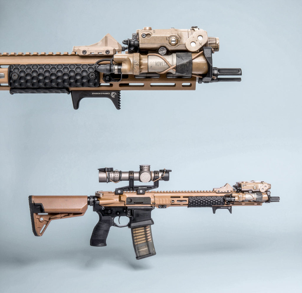 Dimpled Ribbed M-Lok Panels (Set of 3)