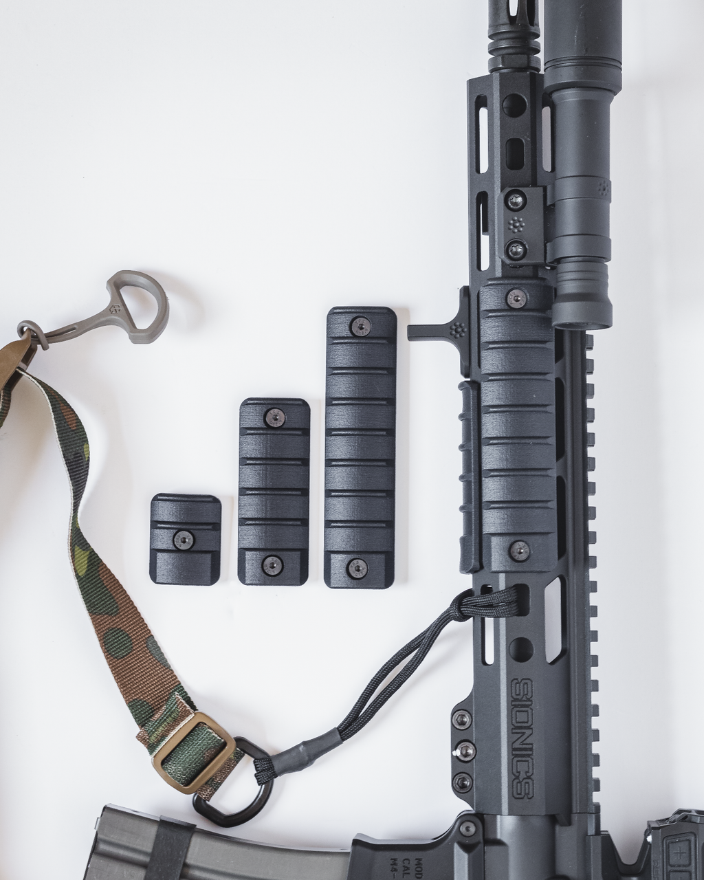 Blem Ribbed M-Lok Panels (Set of 3)
